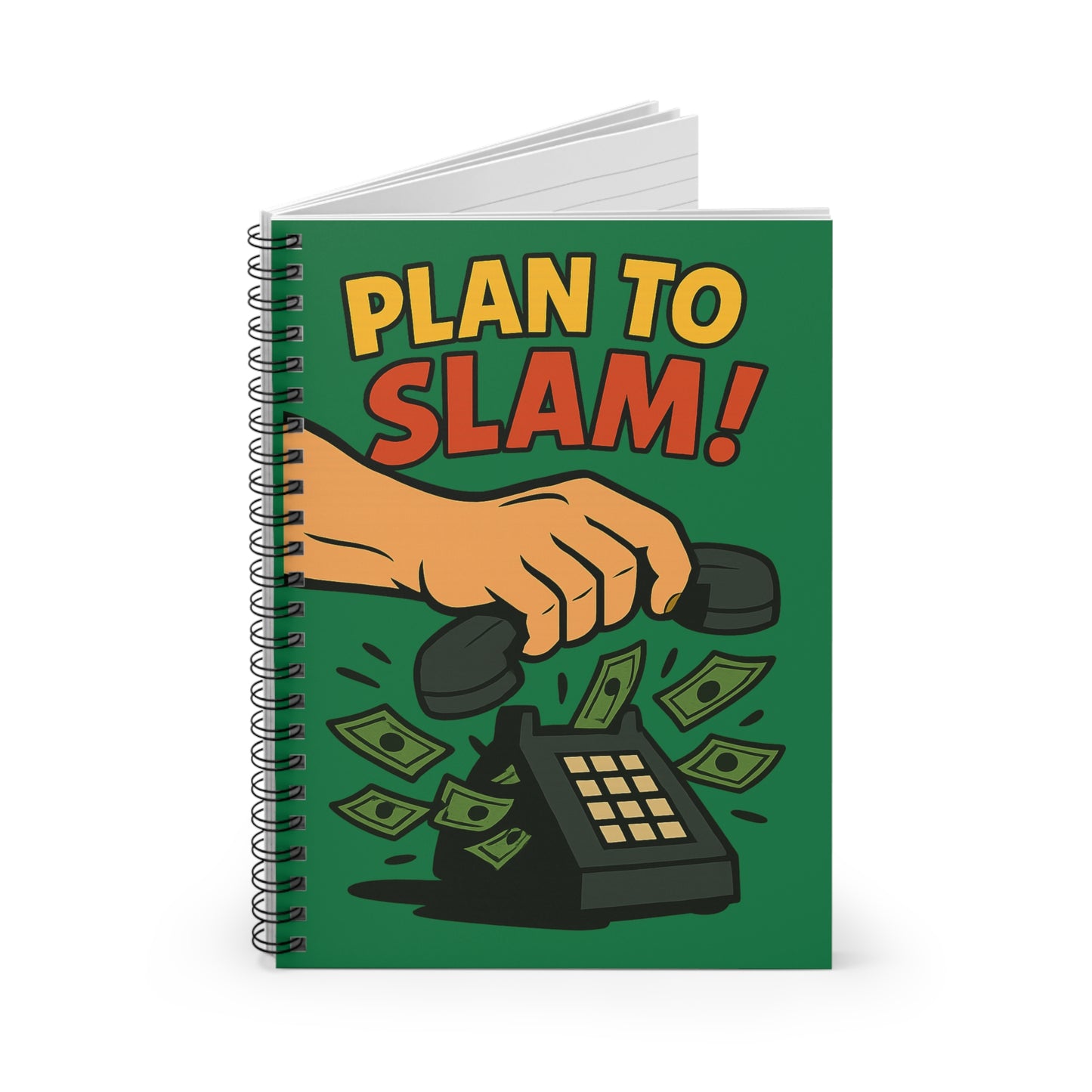 PLAN TO SLAM™ – Motivational Notebook for Sales Pros, Entrepreneurs & High Performers